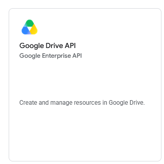 Google Drive File Integration Setup